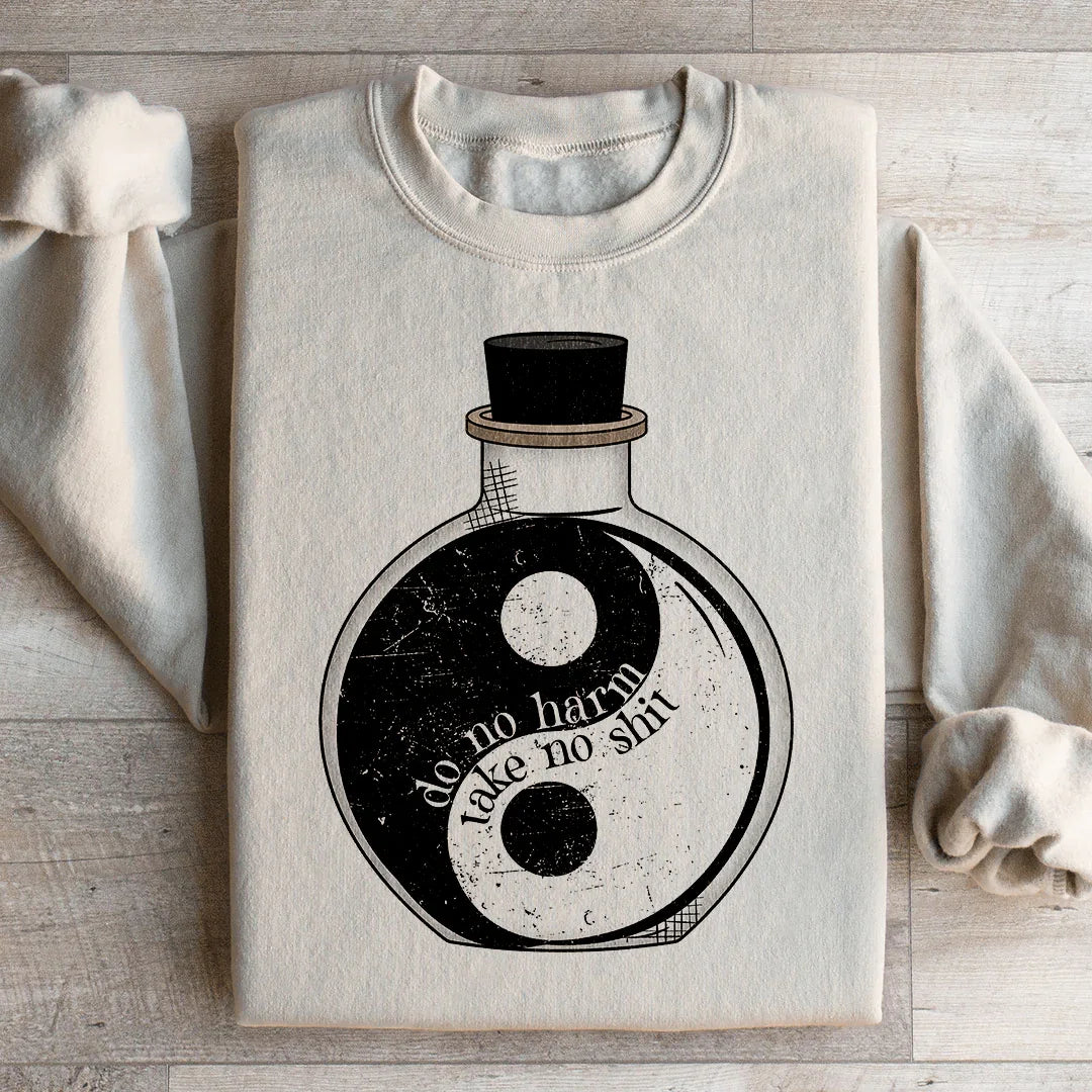 Do No Harm Yin &amp; Yang Sweatshirt