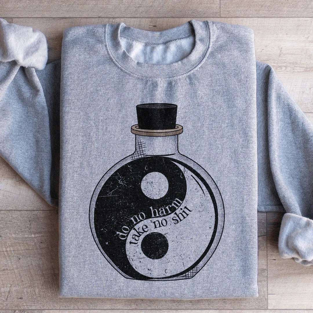 Do No Harm Yin &amp; Yang Sweatshirt