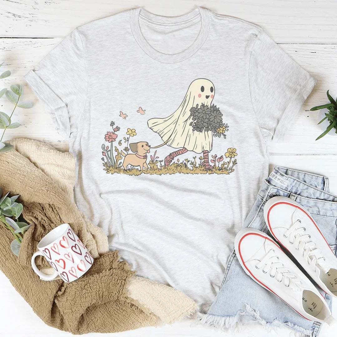 Dog Ghost Mom Tee