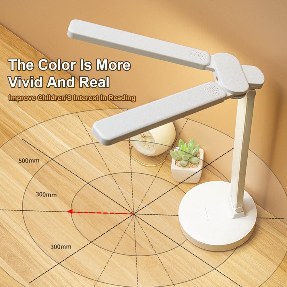 Double Lamp Cap Led Foldable Reading Lamp For Children&