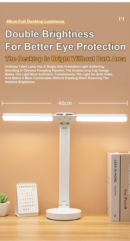 Double Lamp Cap Led Foldable Reading Lamp For Children&