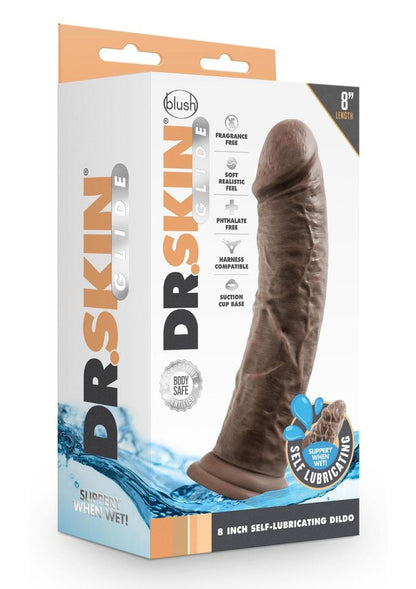 Dr. Skin Glide Self-Lubricating Dildo