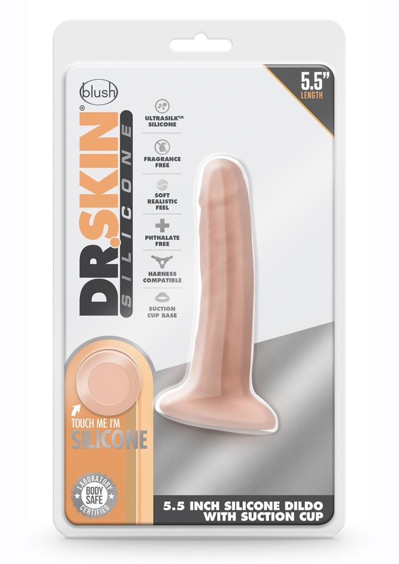 Dr. Skin Platinum Collection Silicone Dr. Lucas Dildo with Suction Cup