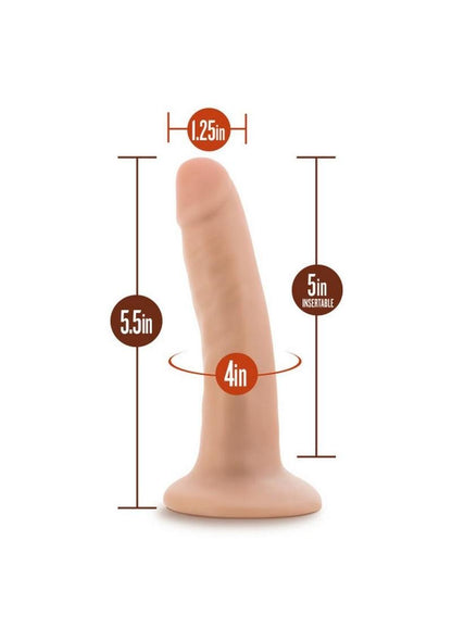 Dr. Skin Platinum Collection Silicone Dr. Lucas Dildo with Suction Cup