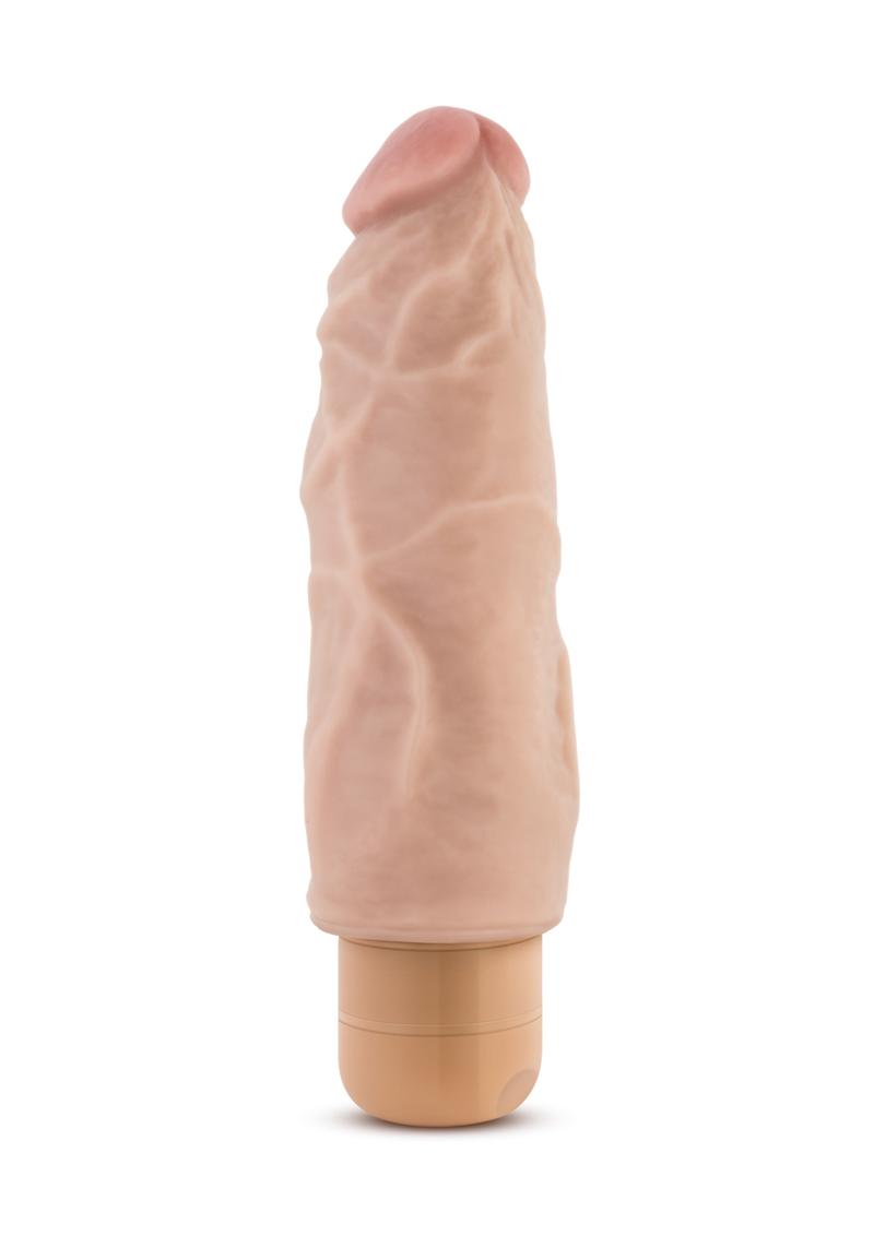 Dr. Skin Silver Collection Cock Vibrating Dildo