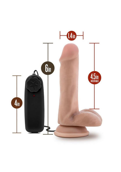 Dr. Skin Dr. Rob Vibrating Dildo With Suction Cup Base