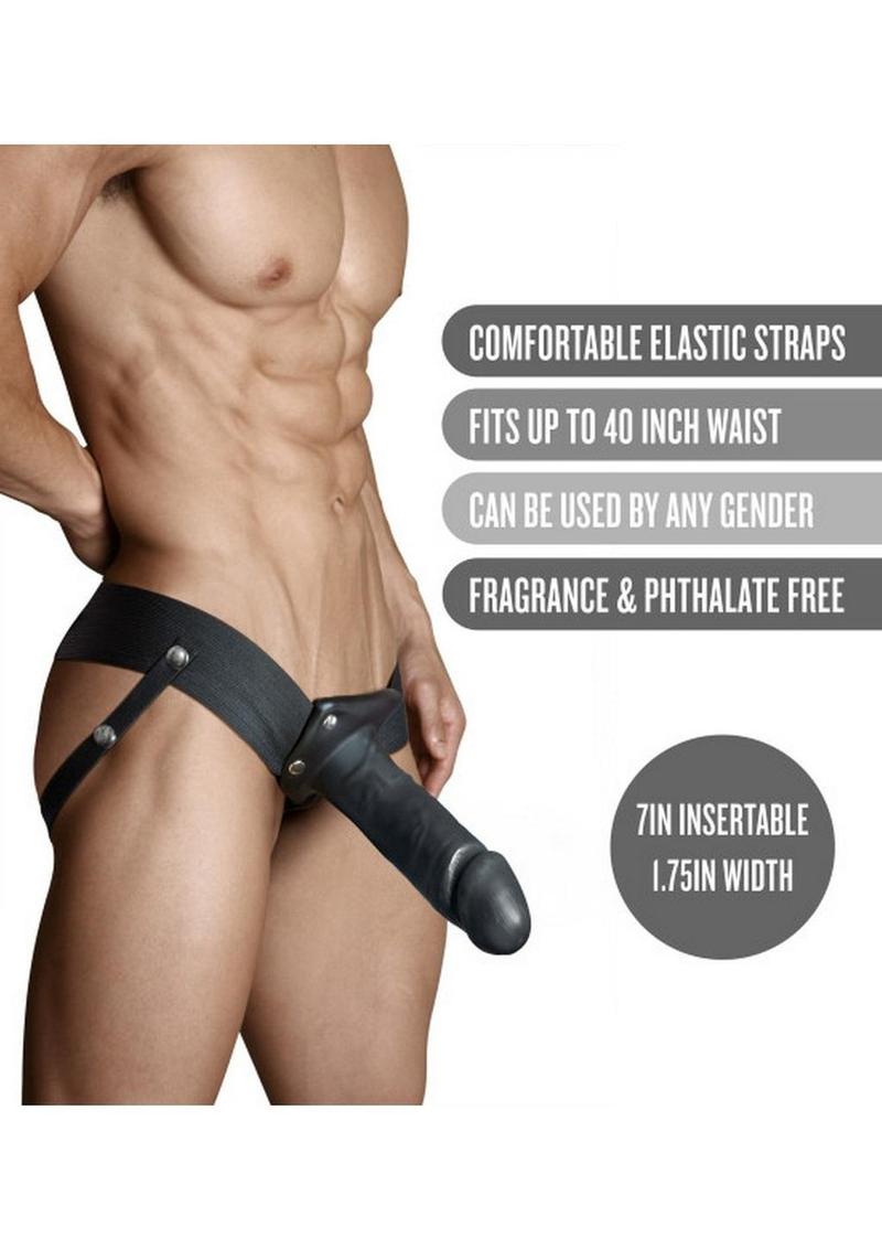 Dr. Skin Hollow High-Quality Craftsmanship Strap-On Dildo