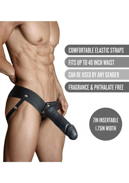 Dr. Skin Hollow High-Quality Craftsmanship Strap-On Dildo