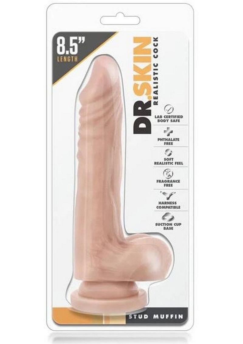 Dr. Skin Phthalate-Free Stud Muffin Dildo