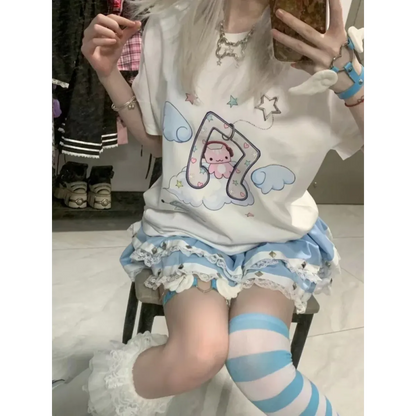 Dreamy Melodies Kawaii Tee
