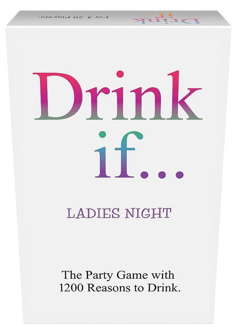 Drink If Ladies Night Party Game