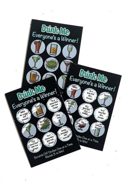 Drink Me Lotto Scratch-Off Tickets 12 Per Pack Everyone&
