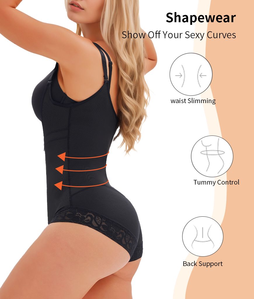 Colombian Shapewear Bodysuit – Sculpt &amp; Lift Fit
