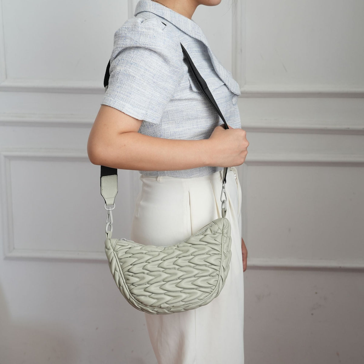 MKF Collection Astrid faux leather Shoulder Crossbody Bag by Mia K
