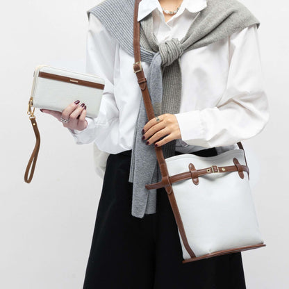 MKF Collection Odette 2-Piece Bucket Bag &amp; Wallet by Mia K
