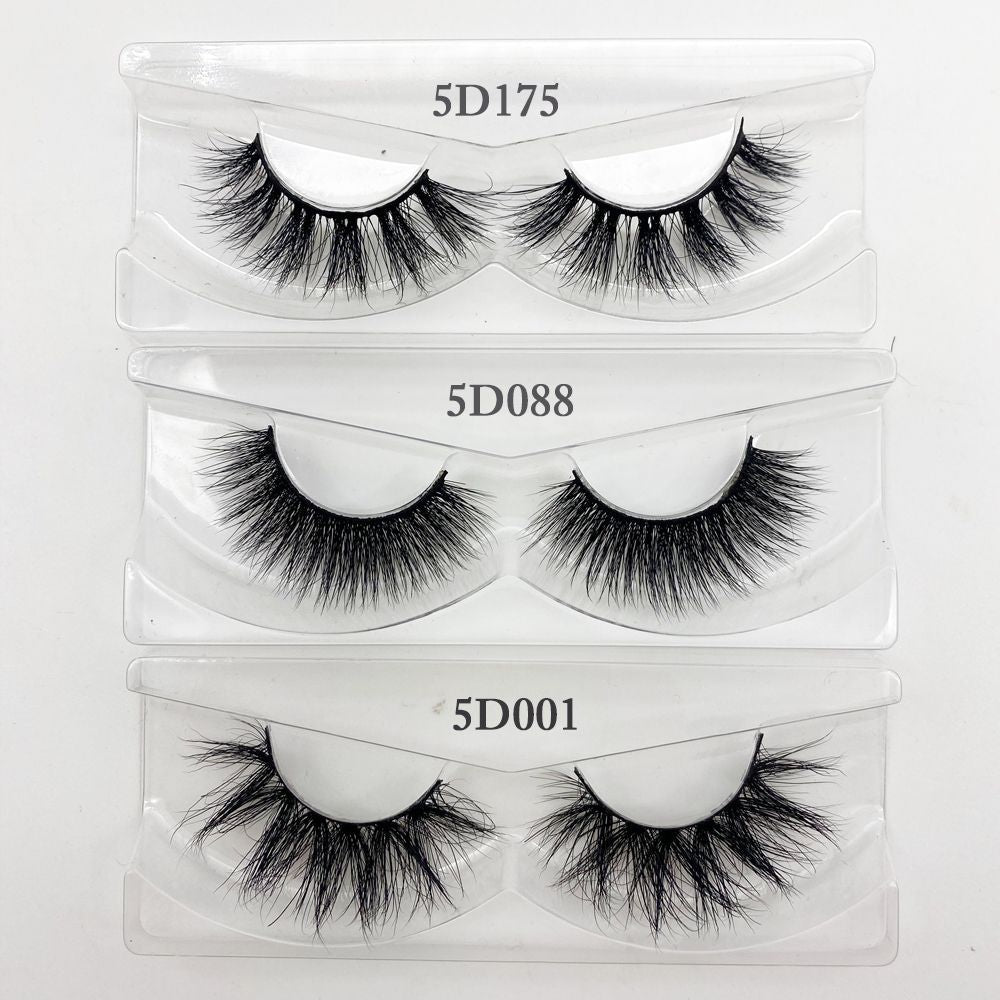 Wholesale 20/30/40/50Pairs Eyelashes 3D Mink Lashes Handmade Fluffy Dramatic Lashes Cruelty Free False Eyelashes Makeup Lashes