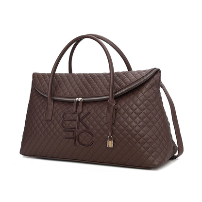 MKF Collection Eulalie Weekender Duffle Bag by Mia K