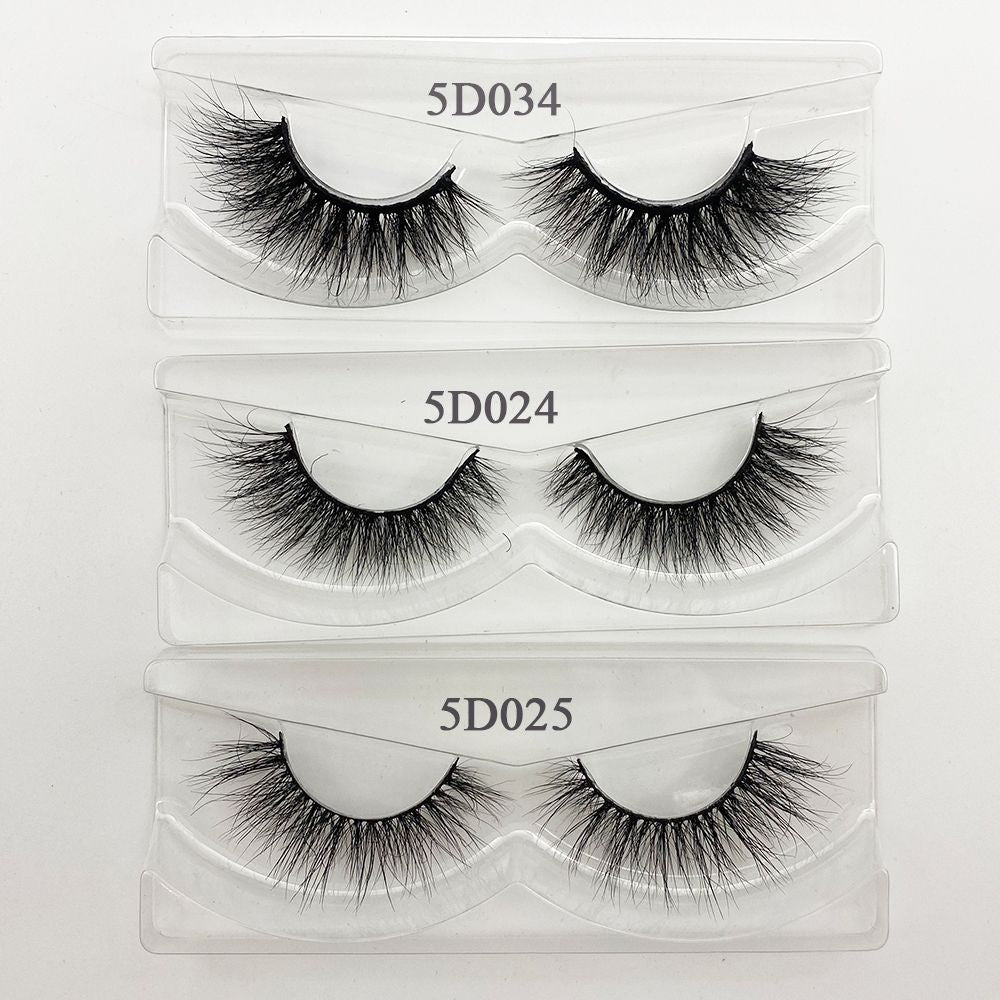 Wholesale 20/30/40/50Pairs Eyelashes 3D Mink Lashes Handmade Fluffy Dramatic Lashes Cruelty Free False Eyelashes Makeup Lashes