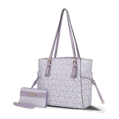 MKF Collection Pauline Tote Bag with Wallet by Mia K