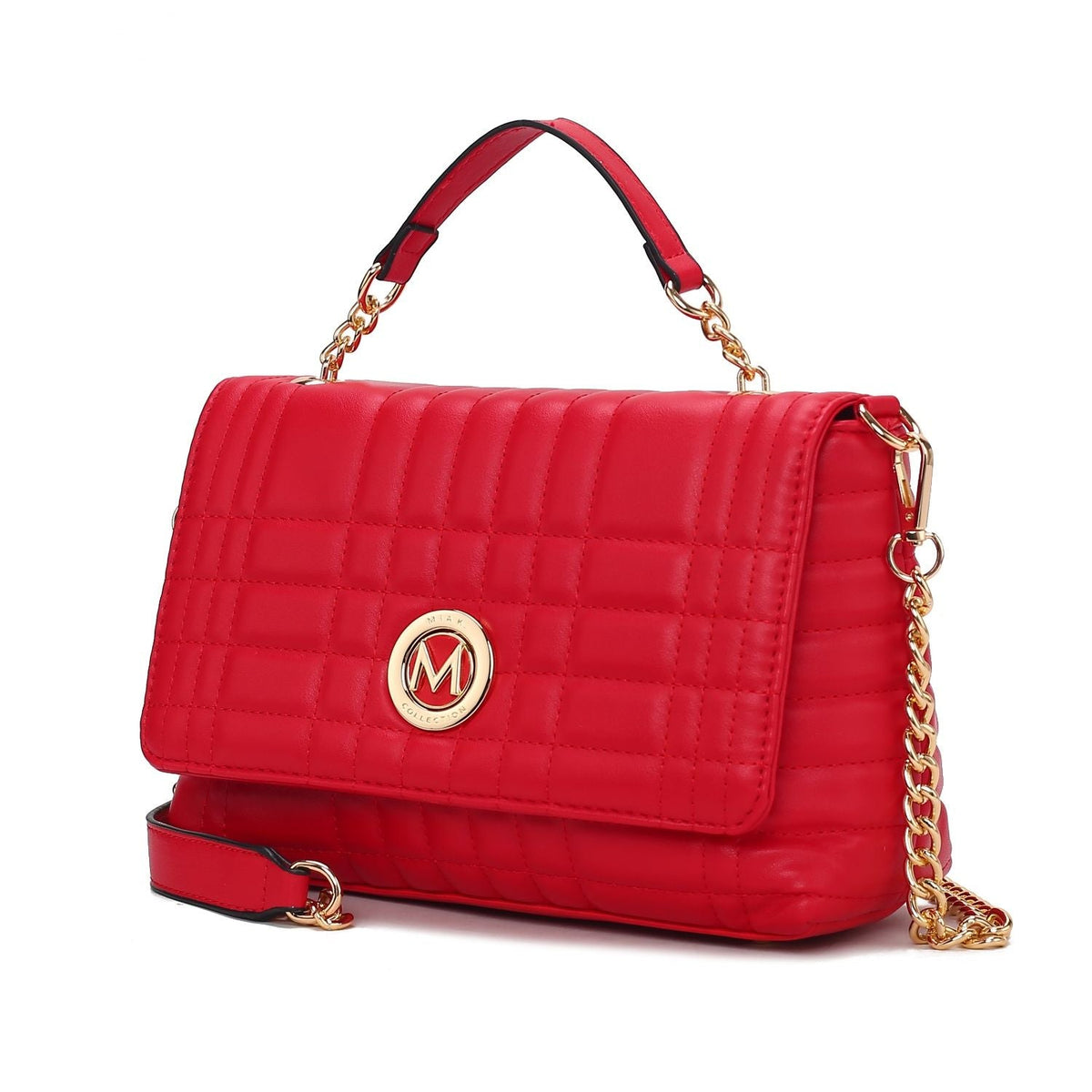 MKF Collection Lola Quilted Vegan Leather Women&