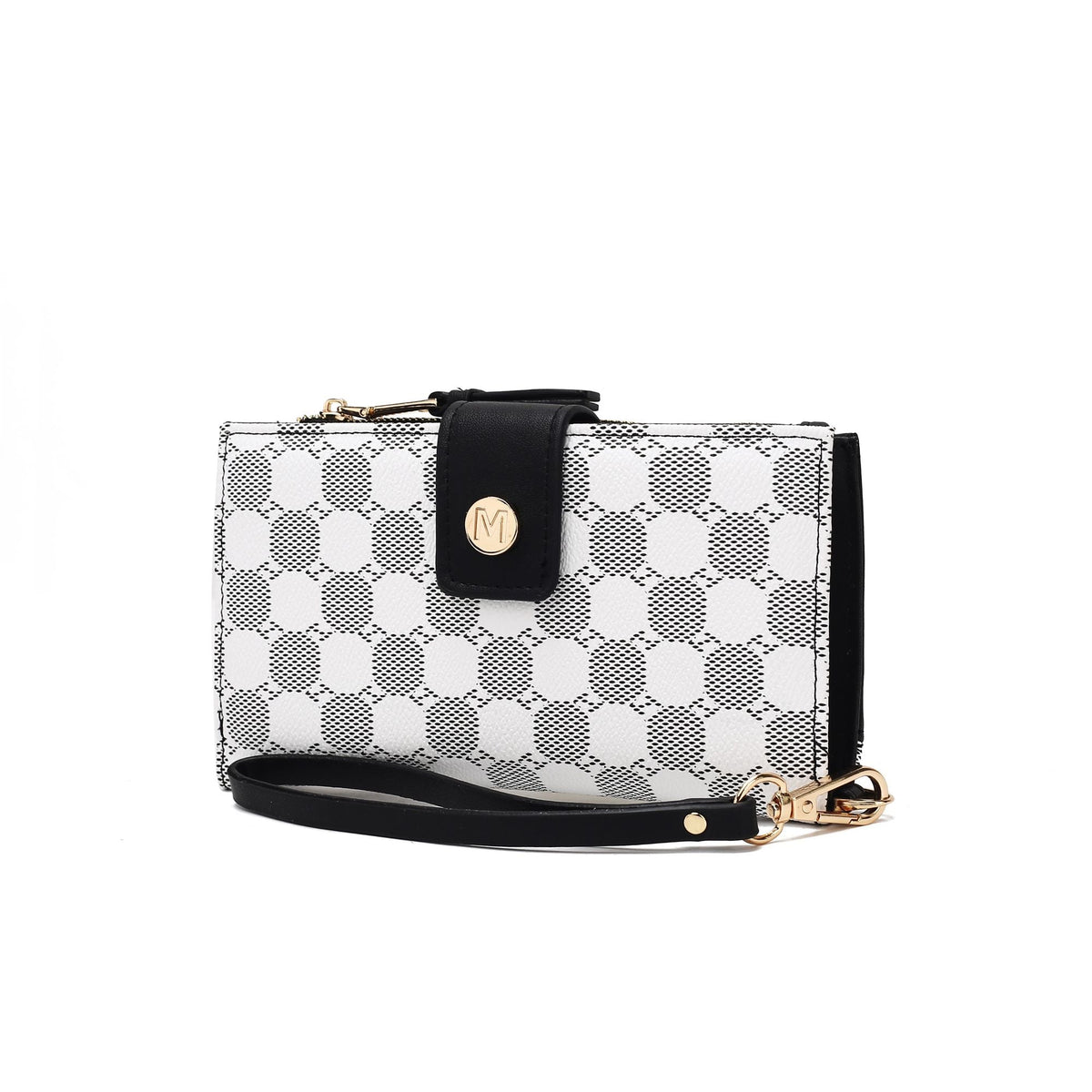 MKF Collection Solene Circular Print Vegan Leather Women&