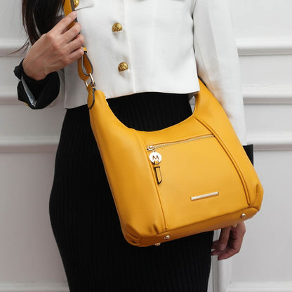 MKF Collection Lavinia Vegan Leather Shoulder Bag by Mia K
