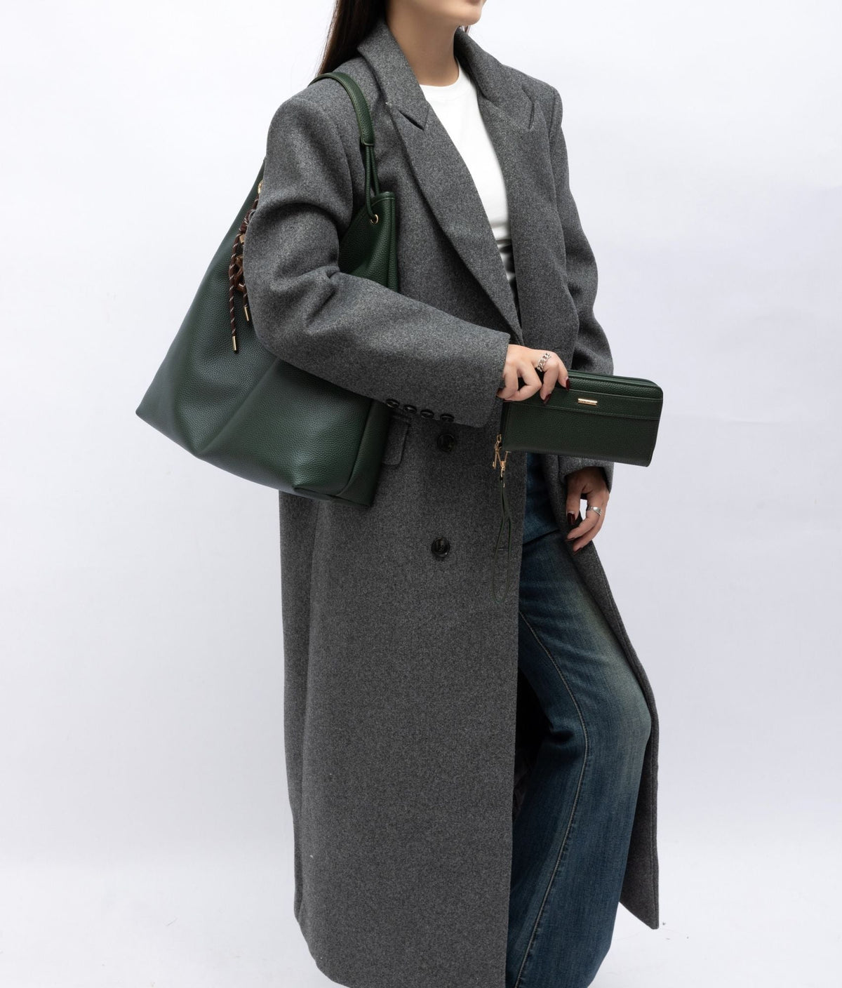 MKF Collection Eloa Hobo Bag with Wallet- 2-piece set by Mia K