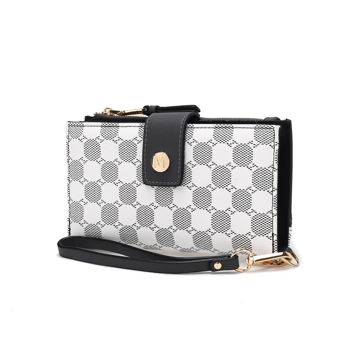 MKF Collection Solene Circular Print Vegan Leather Women&