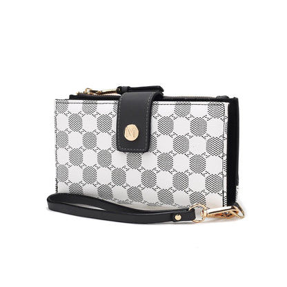 MKF Collection Solene Circular Print Vegan Leather Women&