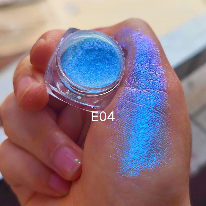 MultiChrome Shifting Pigments Chameleon Eyeshadow Duochrome Chameleon Eyeshadow Infinite Chrome Shining Eyeshadow Net 0.2g