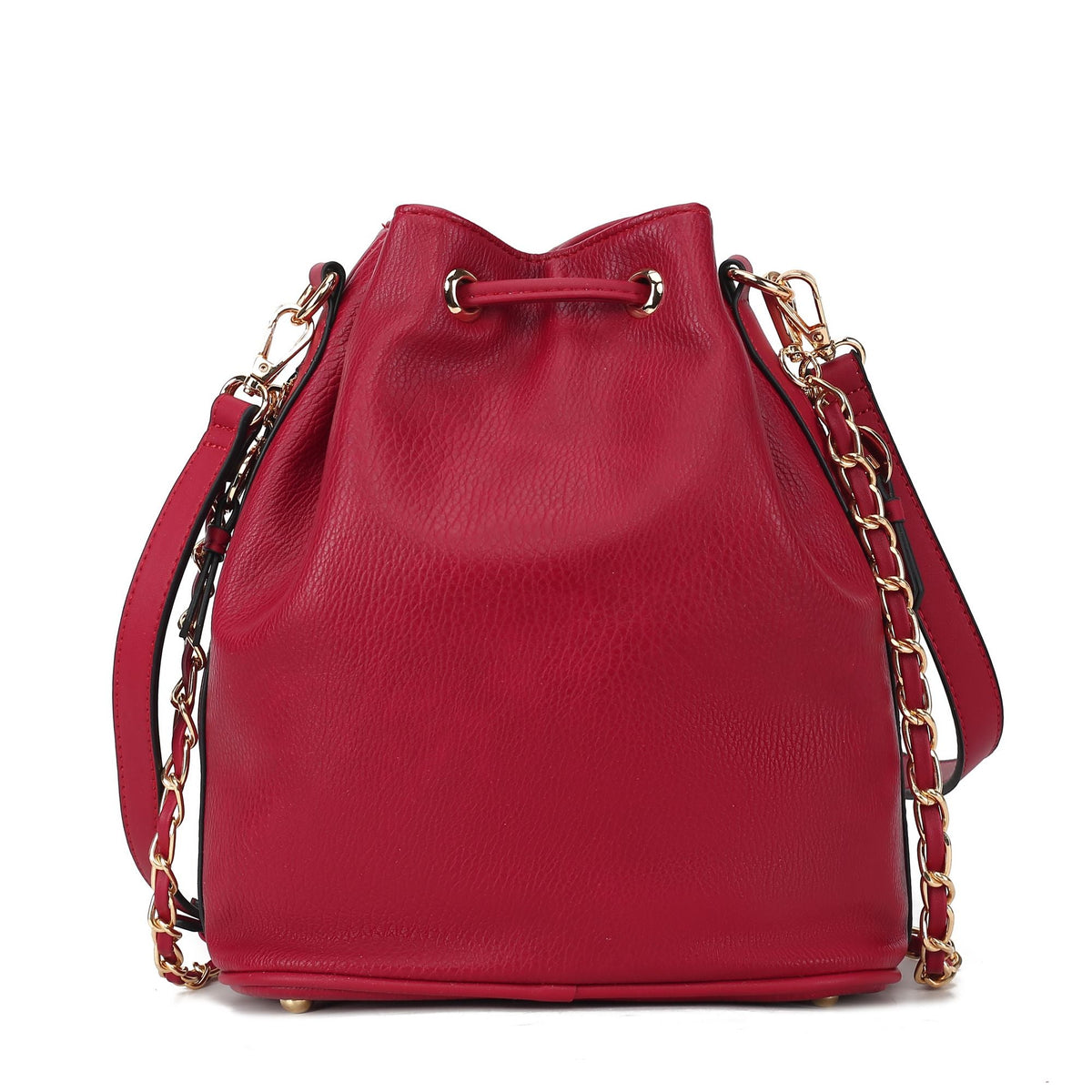 MKF Collection Azalea Vegan Leather Women Bucket Bag by Mia K