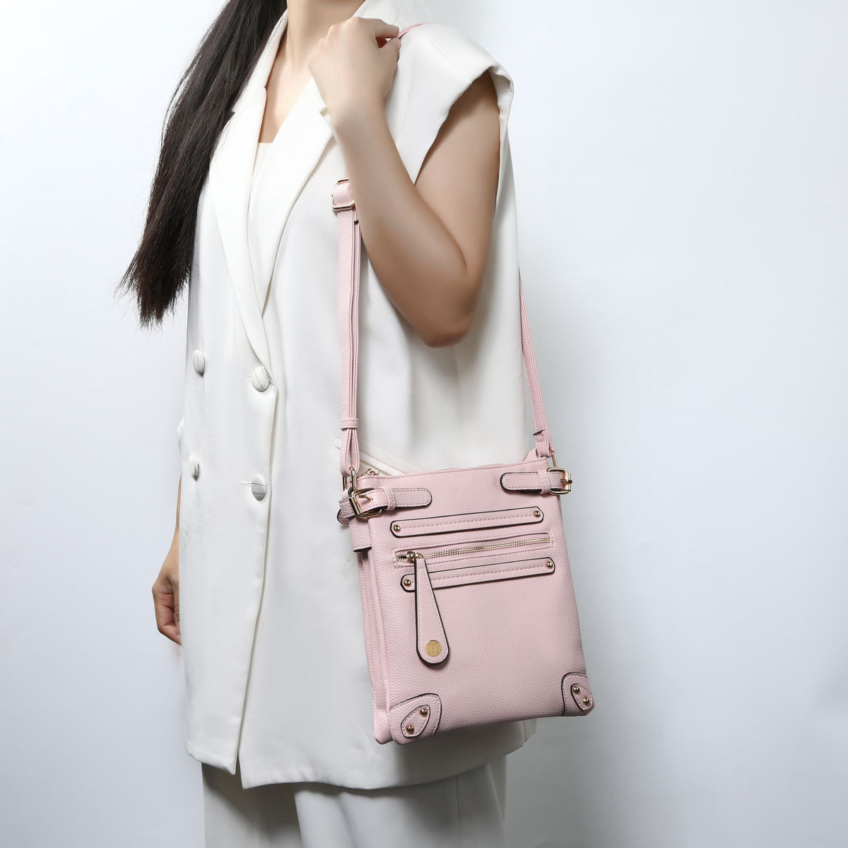 MKF Collection Parker Crossbody Shoulder Bag by Mia K