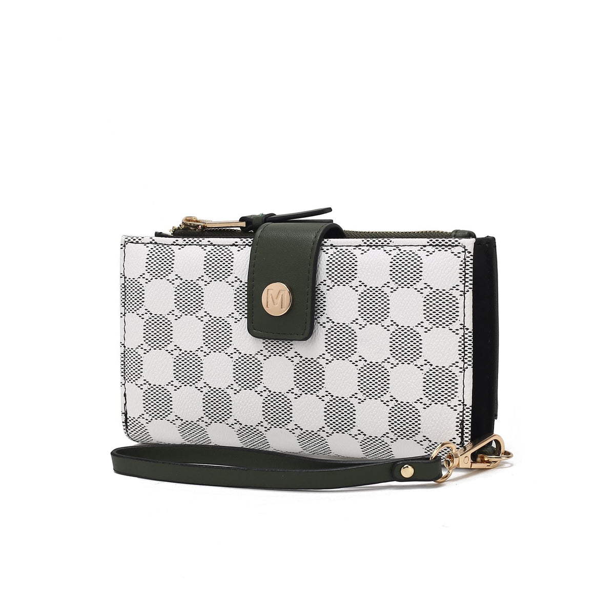 MKF Collection Solene Circular Print Vegan Leather Women&