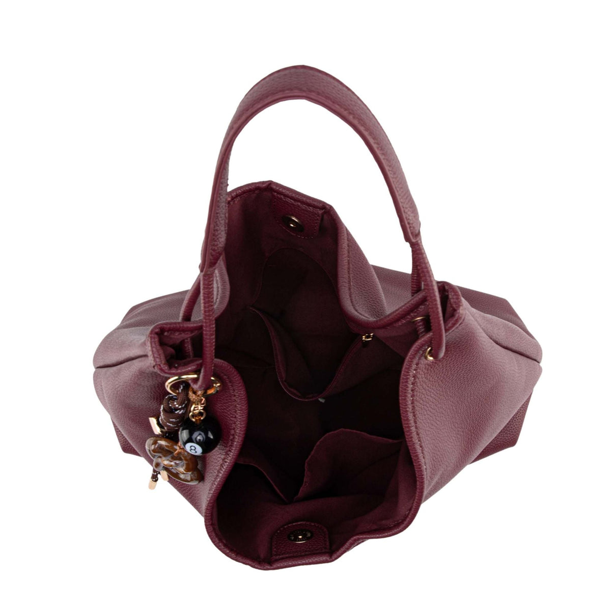 MKF Collection Eloa Hobo Bag with Wallet- 2-piece set by Mia K