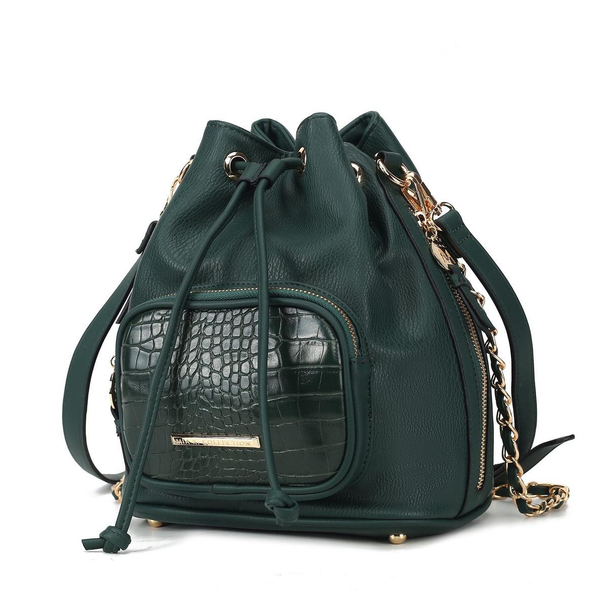 MKF Collection Azalea Vegan Leather Women Bucket Bag by Mia K