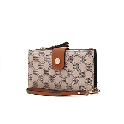 MKF Collection Solene Circular Print Vegan Leather Women&