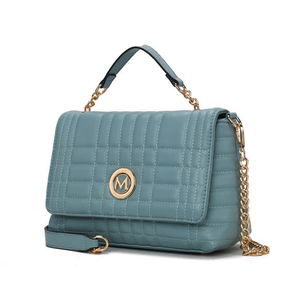 MKF Collection Lola Quilted Vegan Leather Women&
