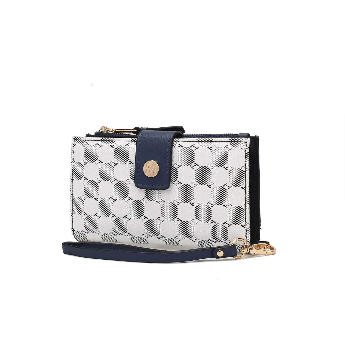 MKF Collection Solene Circular Print Vegan Leather Women&