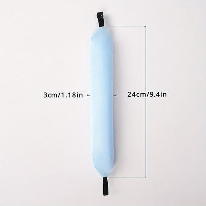 12PCS Lazy Hair Curler Set with Button Foam Rollers Big Wavy Curling Tube Foam Hair Curling Tool