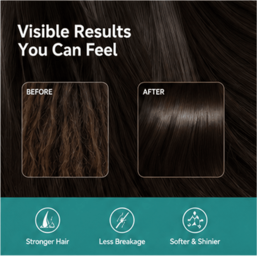 2-Pack Keratin Scalp Massage Cream, 5% Formula Hair Strengthening &amp; Volumizing Leave-In Treatment
