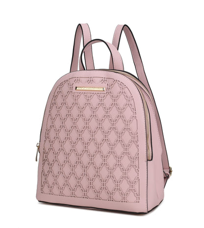 MKF Collection Sloane Vegan Leather Multi-Compartment Backpack by Mia K.