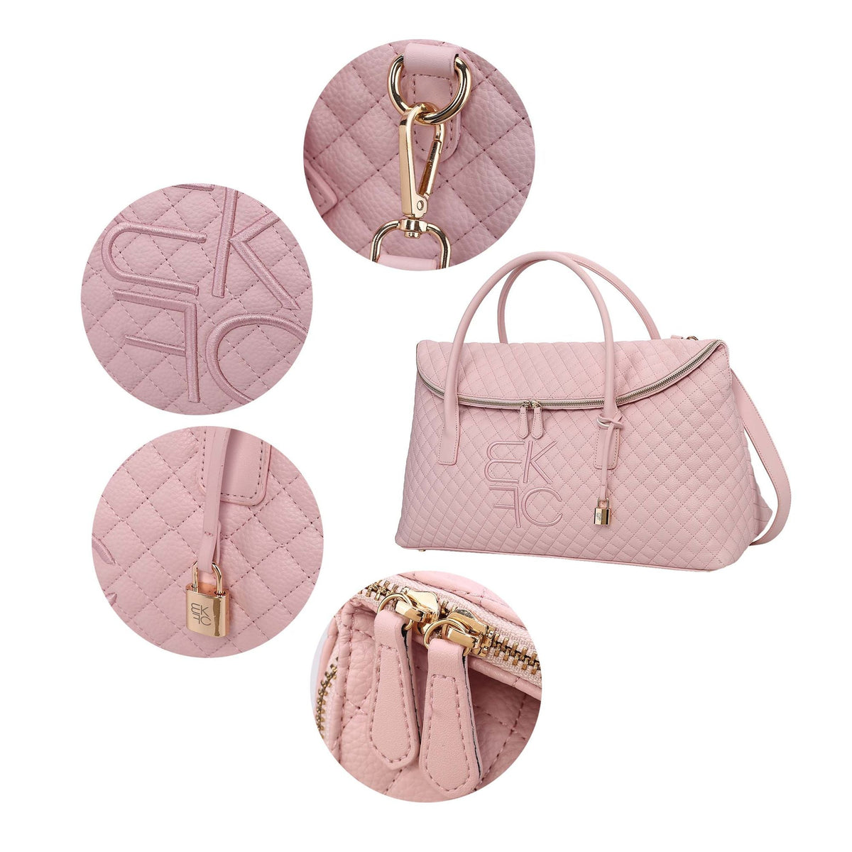 MKF Collection Eulalie Weekender Duffle Bag by Mia K