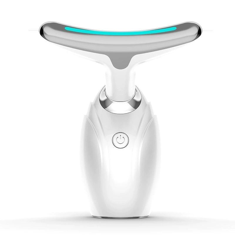 Neck &amp; Face Lifting LED Therapy Device - Anti-Aging Wrinkle Remover &amp; Double Chin Reducer Massager
