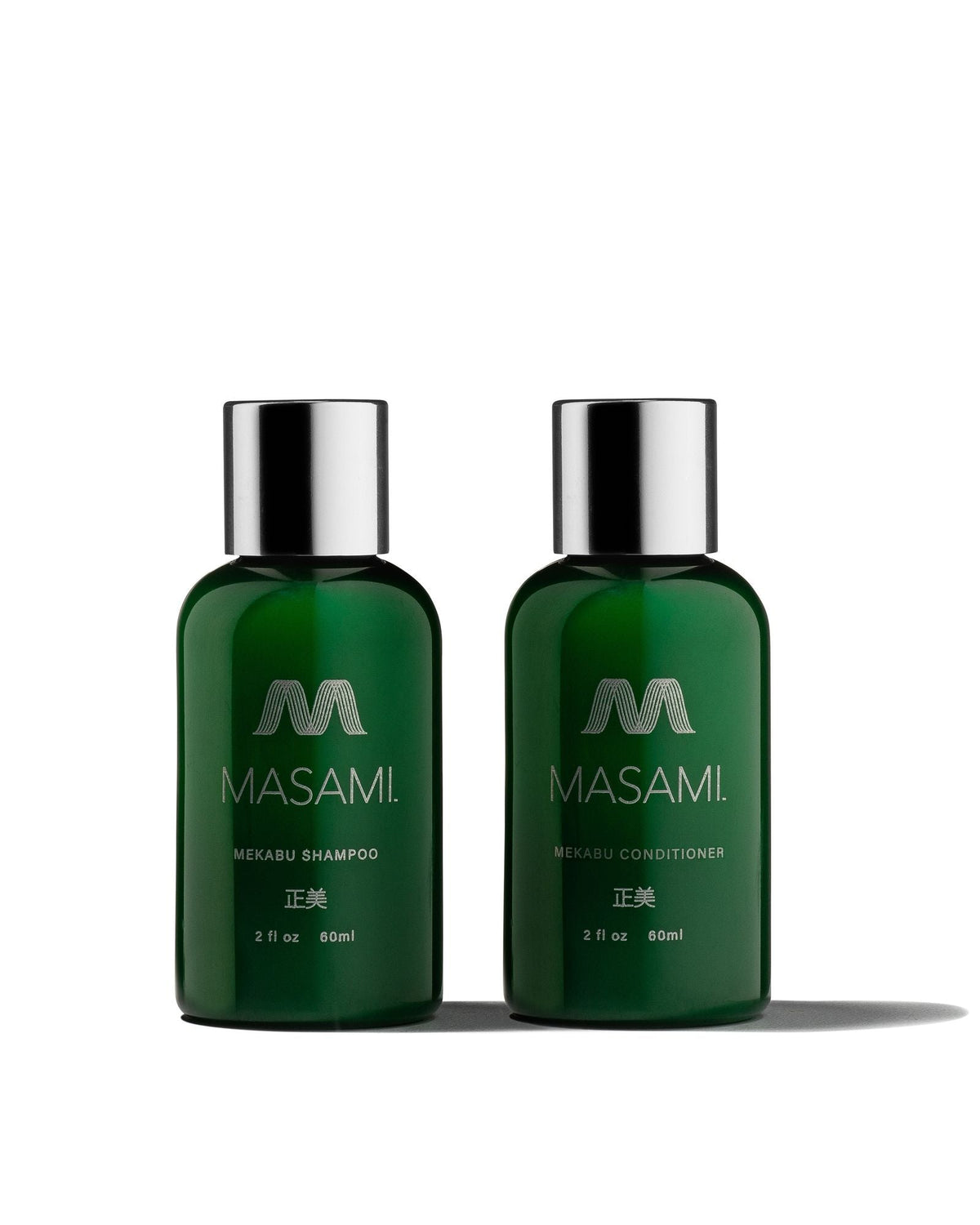 MASAMI Mekabu Hydrating Travel Shampoo &amp; Conditioner