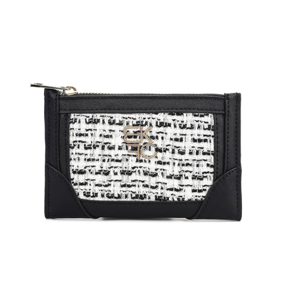 MKF Collection Sonnet Bi-Fold Wallet with Zip Coin Pocket for Women by Mia K