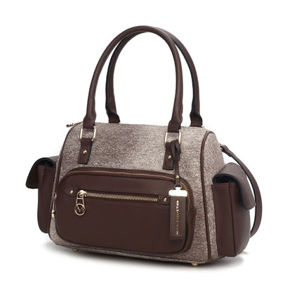 MKF Collection Thalia Satchel Bag by Mia K