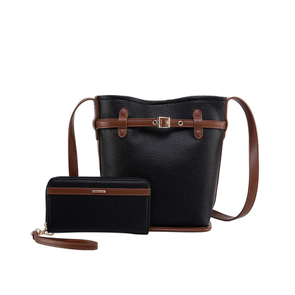 MKF Collection Odette 2-Piece Bucket Bag &amp; Wallet by Mia K