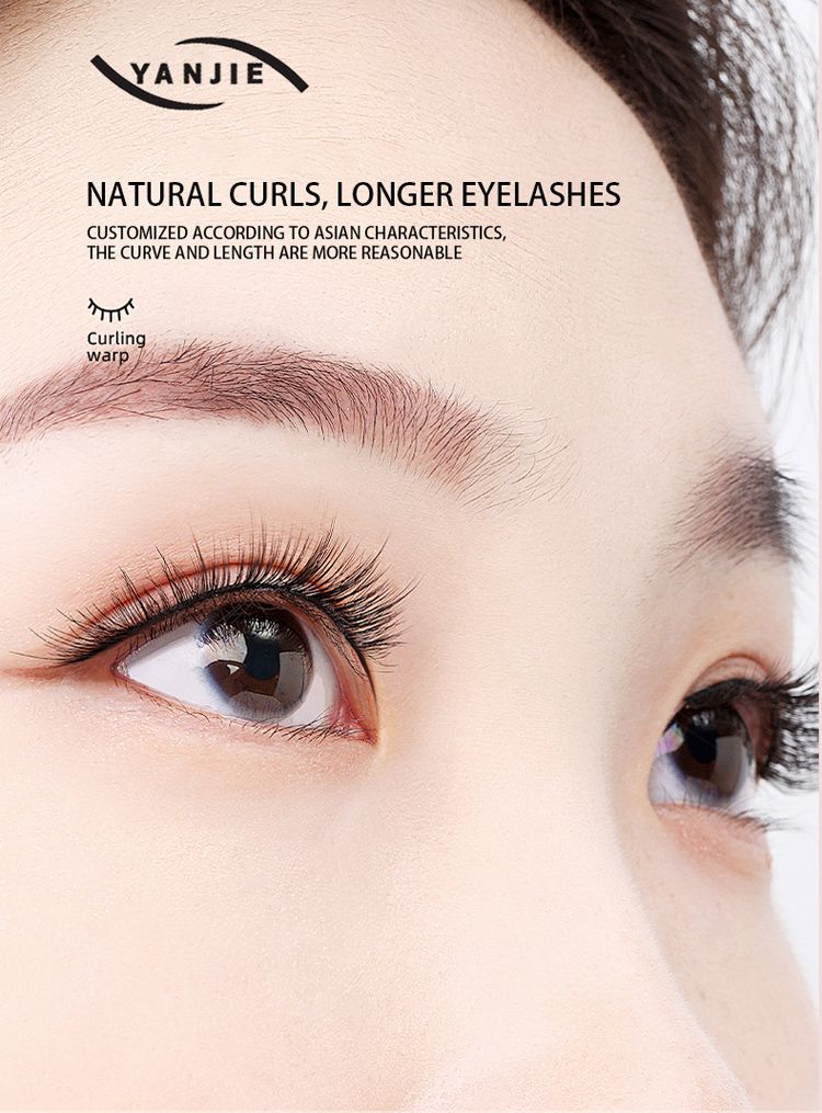 No Glue Soft Magnetic Clip On Eyelashes, Misty Slim Sparse B/C Curl Gentle Lifting Lashes for Thin &amp; Double Inner Eyelid Daily Makeup