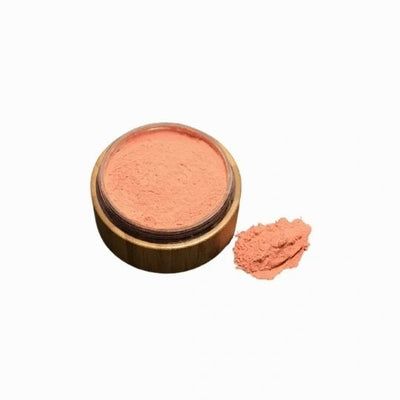 BeNat All-Natural Blush Loose Powder | Reusable Bamboo Container with Refills | Vegan &amp; Lightweight Face Makeup