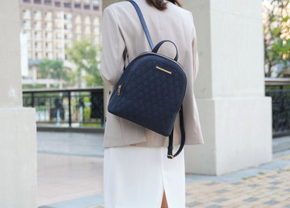 MKF Collection Sloane Vegan Leather Multi-Compartment Backpack by Mia K.